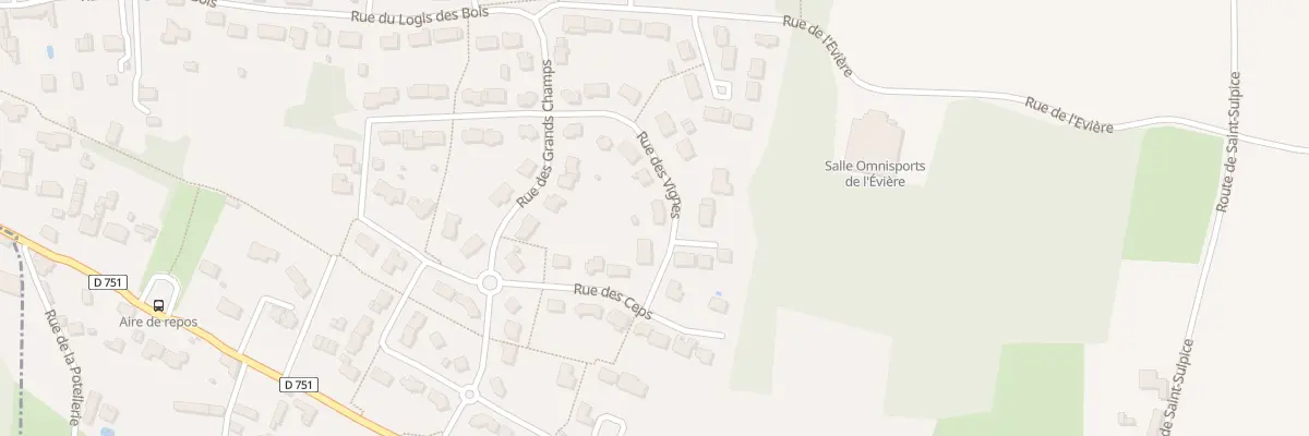 Plan du 10 Rue des Vignes à Brissac Loire Aubance