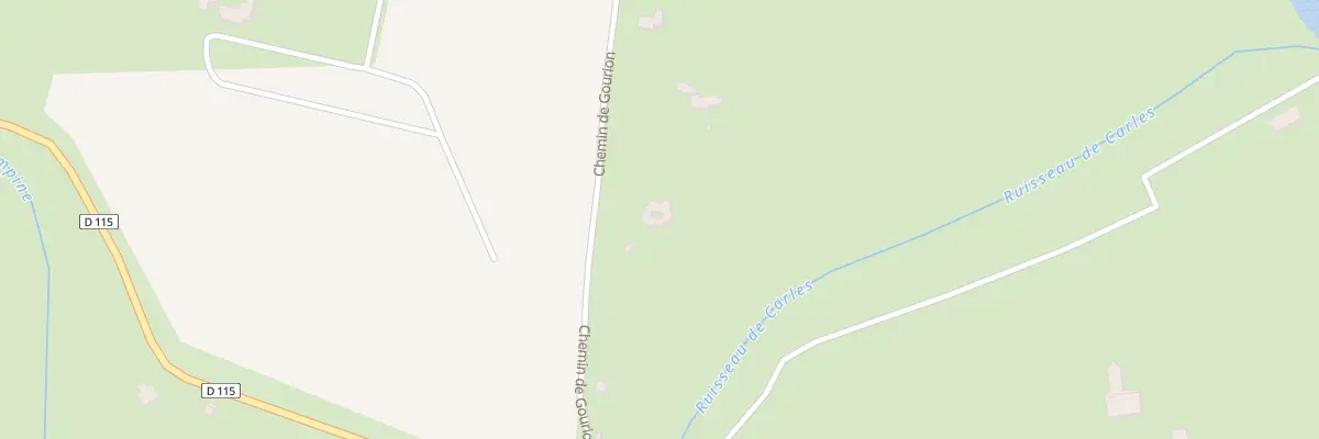 Plan du 5 Che de Gourion à Lignan-de-Bordeaux