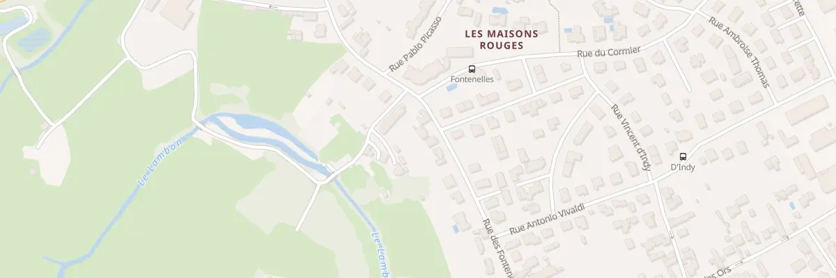 Plan du 36B Rue des Fontenelles à Niort