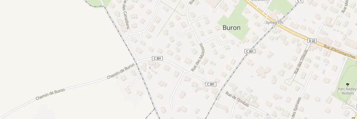 Plan du 24 Rue de Gruchy à Cairon