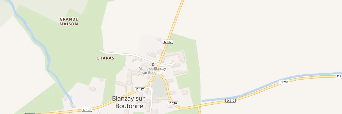 Plan du 3 Imp Fradin de Belabre à Blanzay-sur-Boutonne
