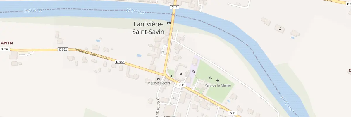 Plan du 44 Av de l’Adour à Larrivière-Saint-Savin