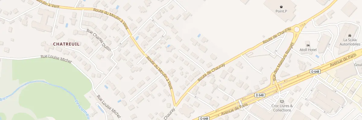 Plan du 5 Rue Croix Sarras à Niort