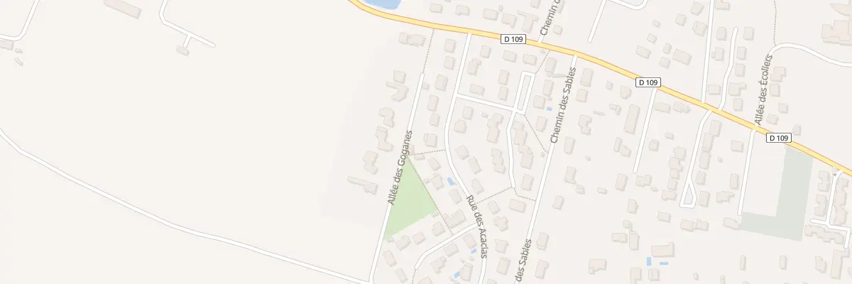 Plan du 13 Rue des Acacias à Rives-du-Loir-en-Anjou