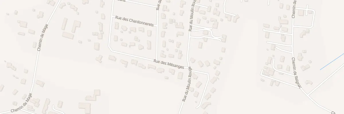 Plan du 3 Rue des Mésanges à Saint-Loubès