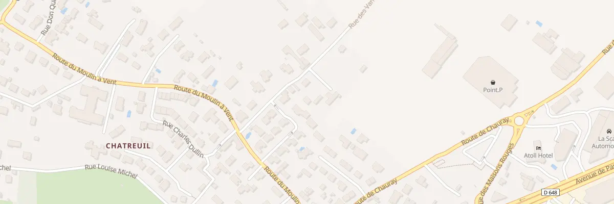 Plan du 6 Rue des Vanelles à Niort
