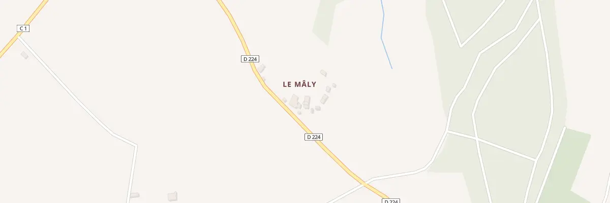 Plan du 5 Le Maly à La Lande-Saint-Siméon
