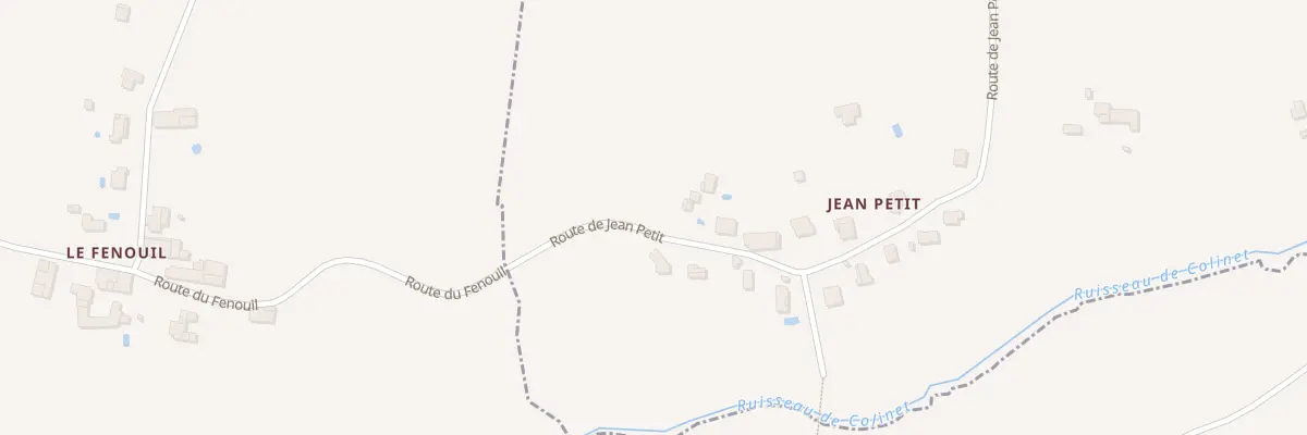 Plan du 2B Jean Petit à Saint-Mariens