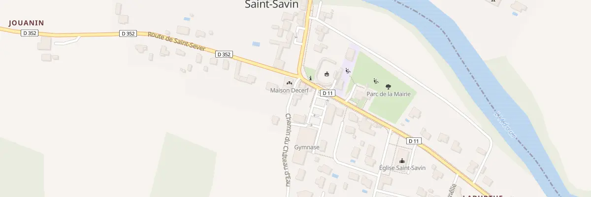 Plan du 27 Che du Château d’Eau à Larrivière-Saint-Savin