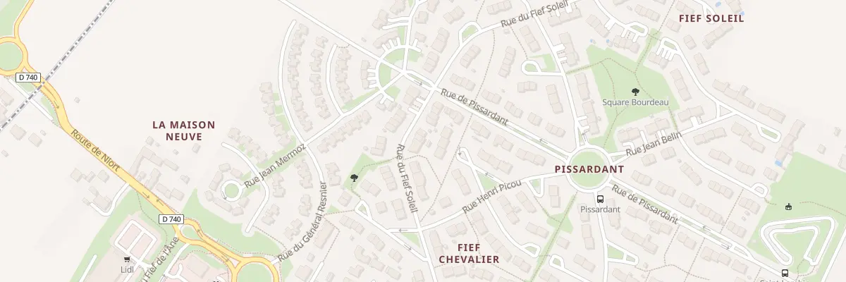 Plan du 294 Rue du Fief Soleil à Aiffres