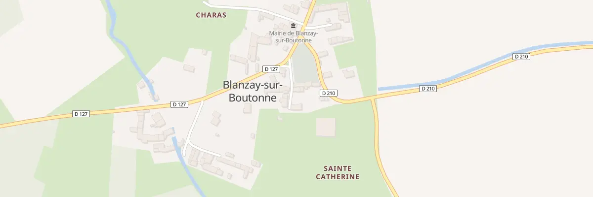 Plan du 5024 Le Bourg Sud à Blanzay-sur-Boutonne