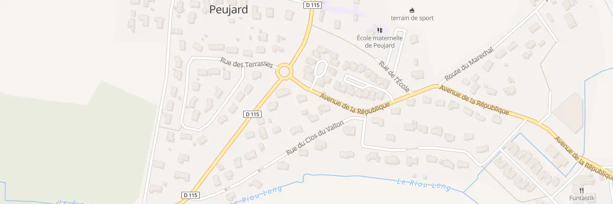 Plan du 3 Lot Clos du Vallon à Peujard