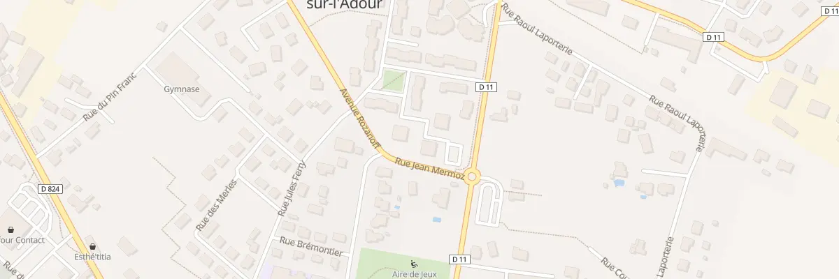 Plan du 2 All Guynemer à Grenade-sur-l’Adour