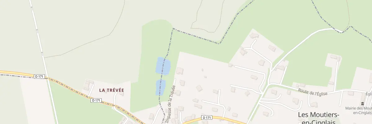 Plan du 5008 Hameau Hue aux Moutiers-en-Cinglais