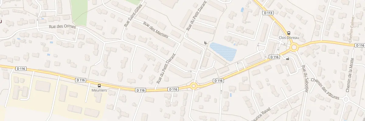 Plan du 3 Rue Montmorency au Plessis-Grammoire