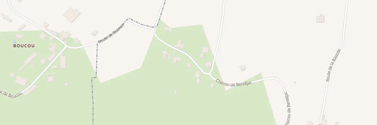 Plan du 85 Boucou à Buanes