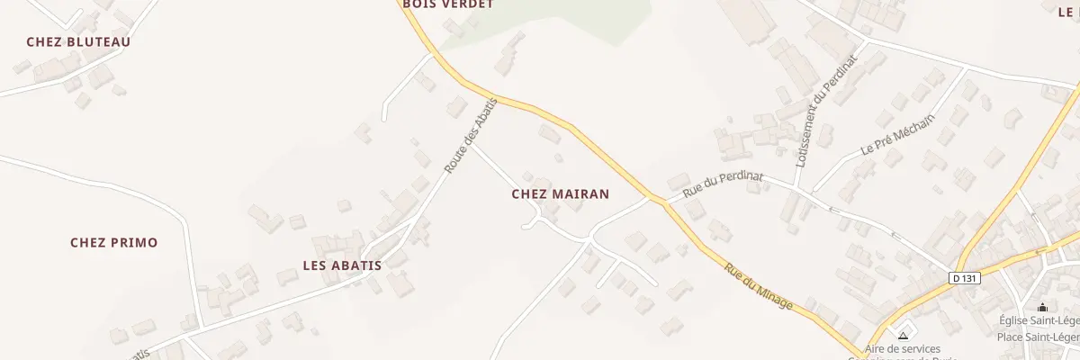 Plan du 5 Chez Mairan à Burie