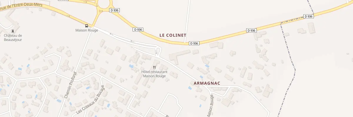 Plan du 3 Rte de Maison Rouge à Fargues-Saint-Hilaire