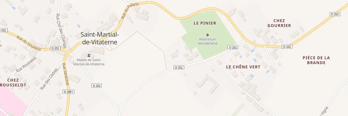 Plan du 11 Rue Monderland à Saint-Martial-de-Vitaterne