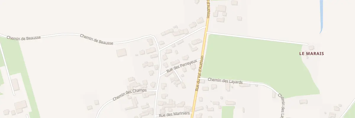 Plan du 4 Rue des Perreyeux à Loire-Authion