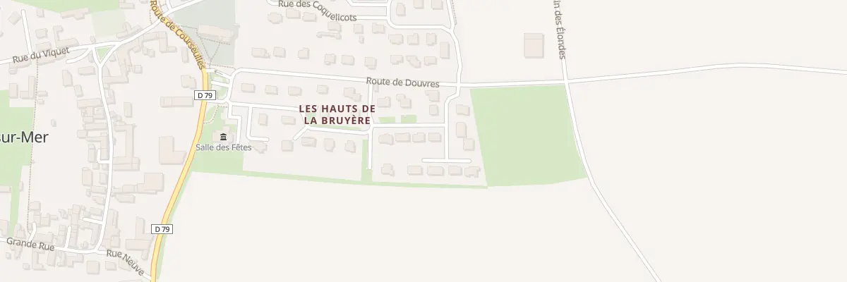 Plan du 23 Rue de la Bruyère à Bény-sur-Mer