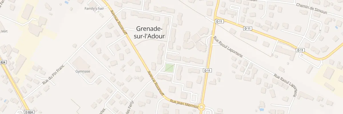 Plan du 9 Pl Saint-exupéry à Grenade-sur-l’Adour