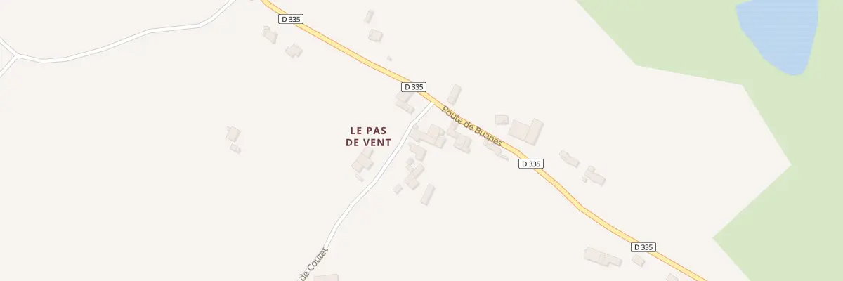 Plan du 27 Che de Coutet à Saint-Loubouer