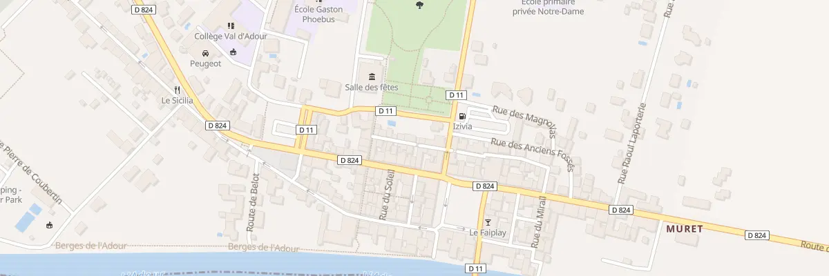 Plan du 5 Rue du Chemin de Ronde à Grenade-sur-l’Adour