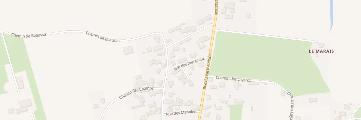 Plan du 6 Rue des Perreyeux à Loire-Authion