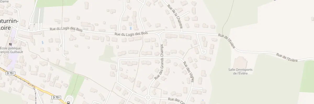Plan du 2 Rue des Jardins Saint Saturnin à Brissac Loire Aubance