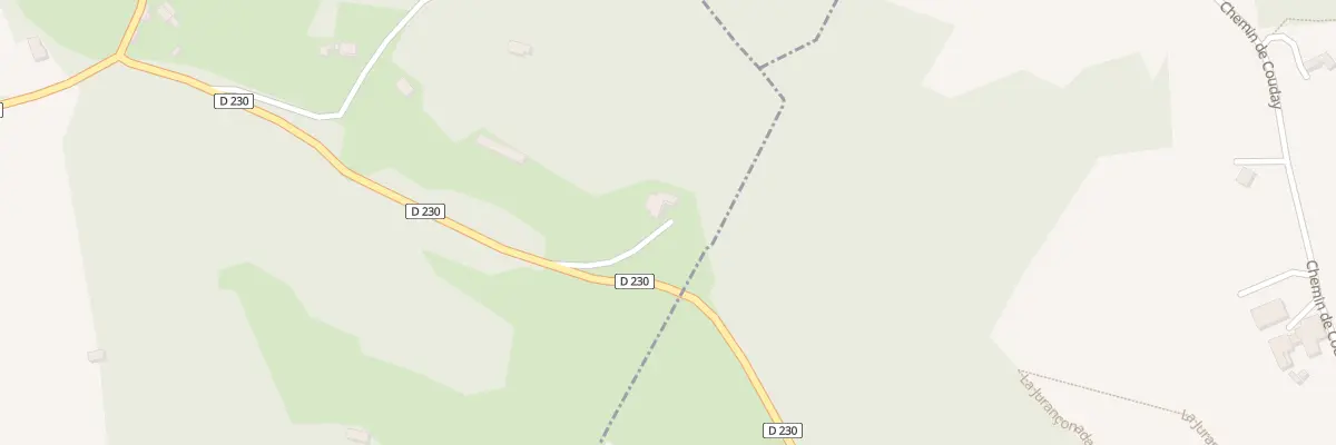 Plan du 235 Che Chapelle de Rousse à Saint-Faust