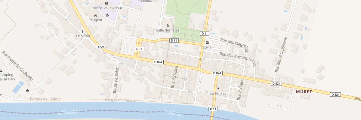 Plan du 29 Rue René Vielle à Grenade-sur-l’Adour