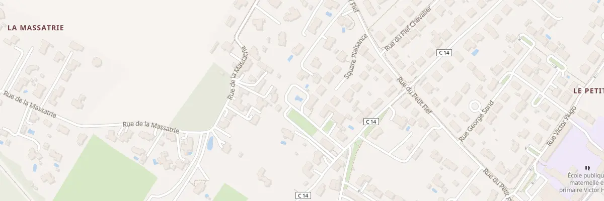 Plan du 456 Rue Saint Maurice à Aiffres