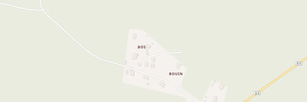 Plan du 1 Bos à Saint-Léger-de-Balson