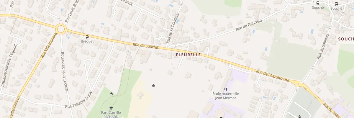 Plan du 194 Rue de Souché à Niort