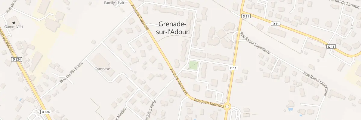 Plan du 4 Pl Saint-exupéry à Grenade-sur-l’Adour