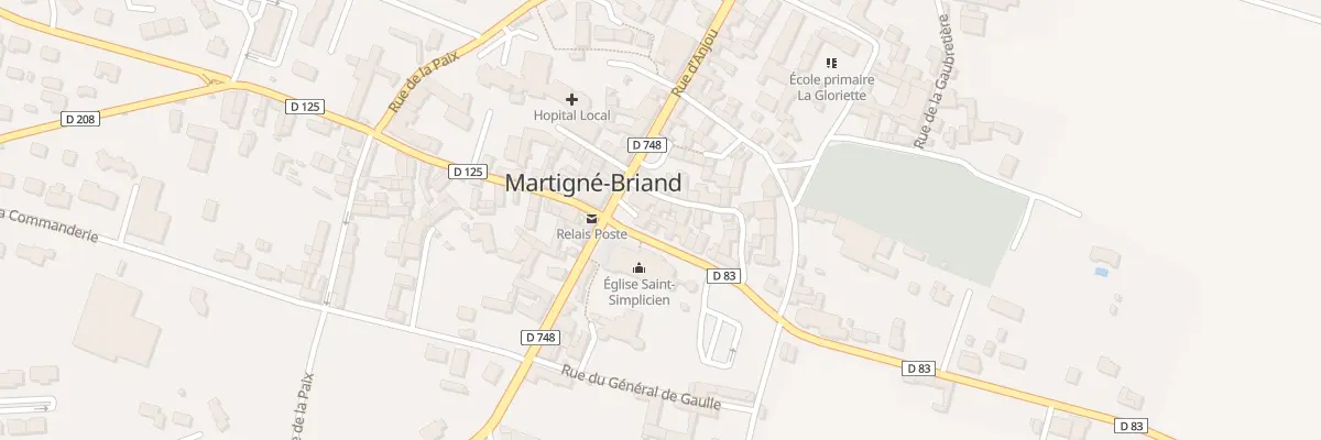 Plan du 1 Av du Château à Terranjou
