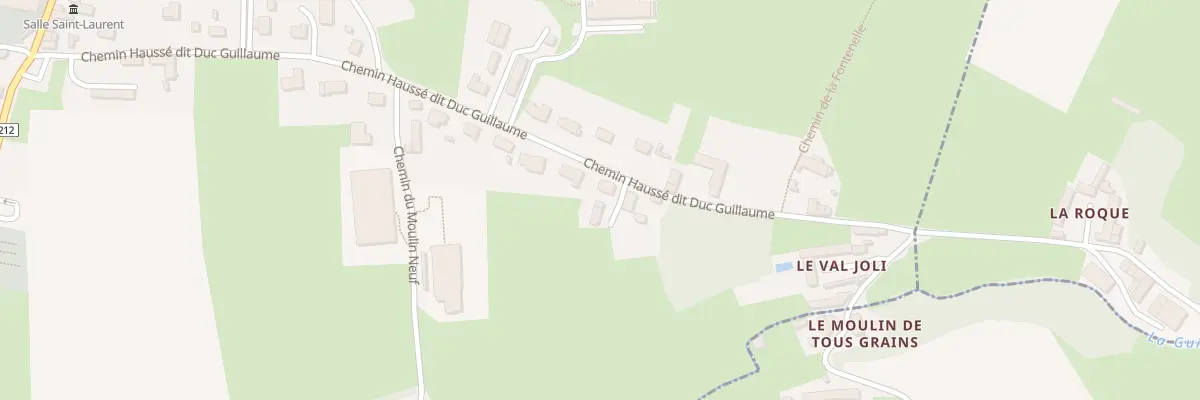 Plan du 14 Le Chemin Hausse à Vieux