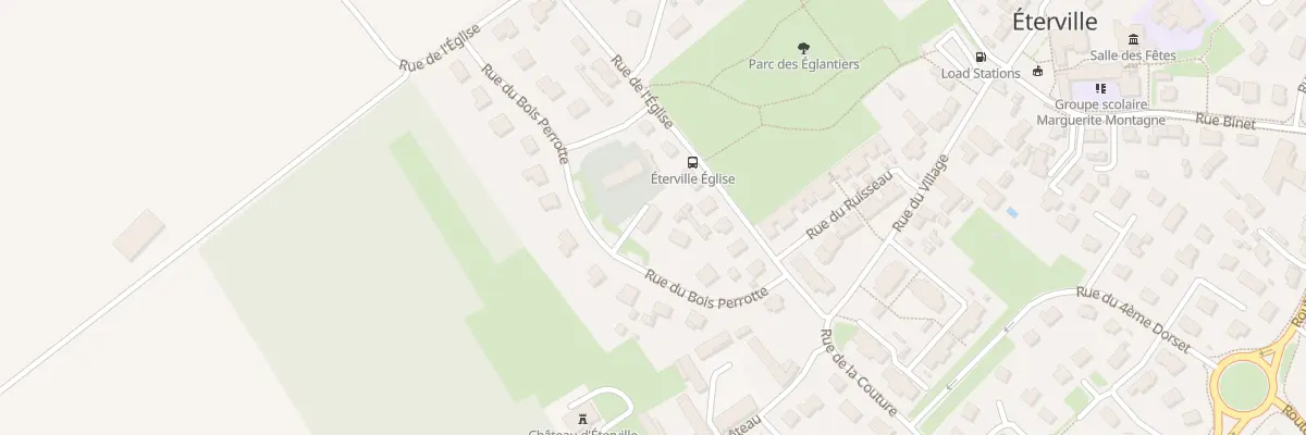 Plan du 5105 Rue du Bois Perrotte à Éterville