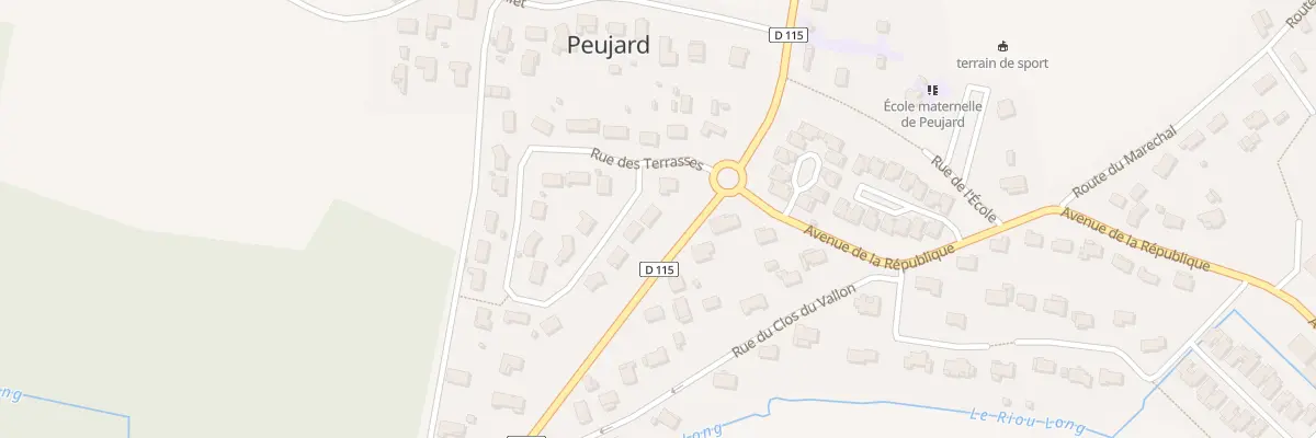 Plan du 2 Lot Terrasses de la Sicarderie à Peujard