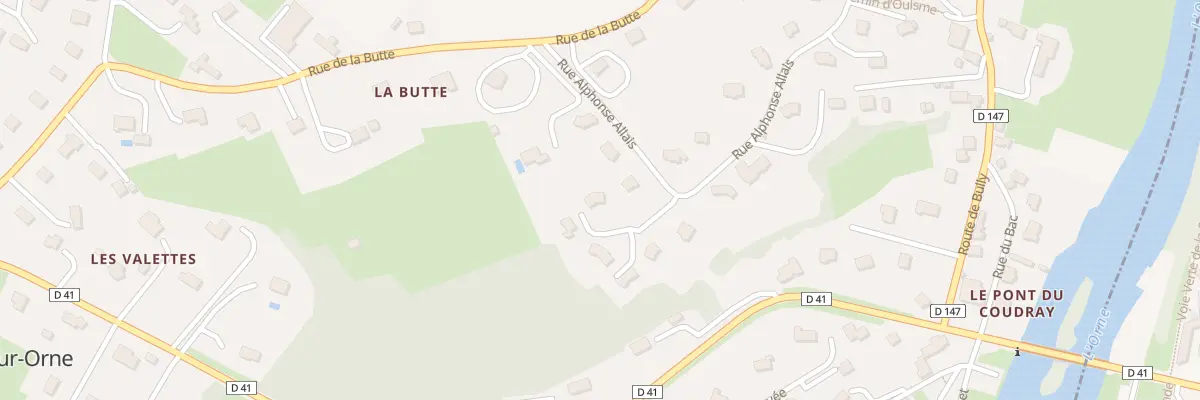 Plan du 1 Imp Jacques Prévert à Amayé-sur-Orne