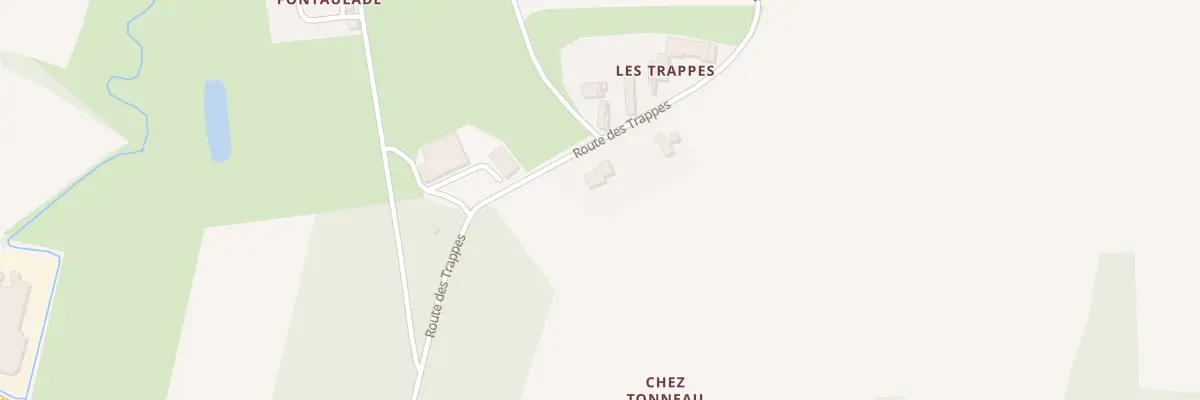Plan du 1 Rte des Trappes à Chadenac