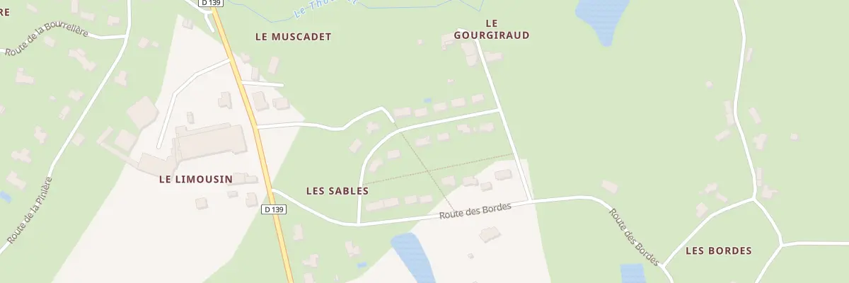 Plan du 6 Rue du Muscadet à Boismé