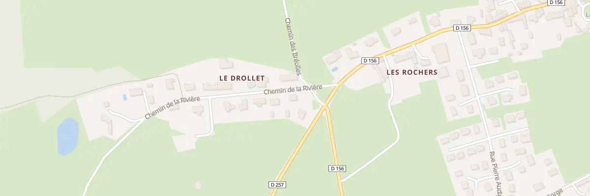 Plan du 2 Pl du Calvaire à Mutrécy