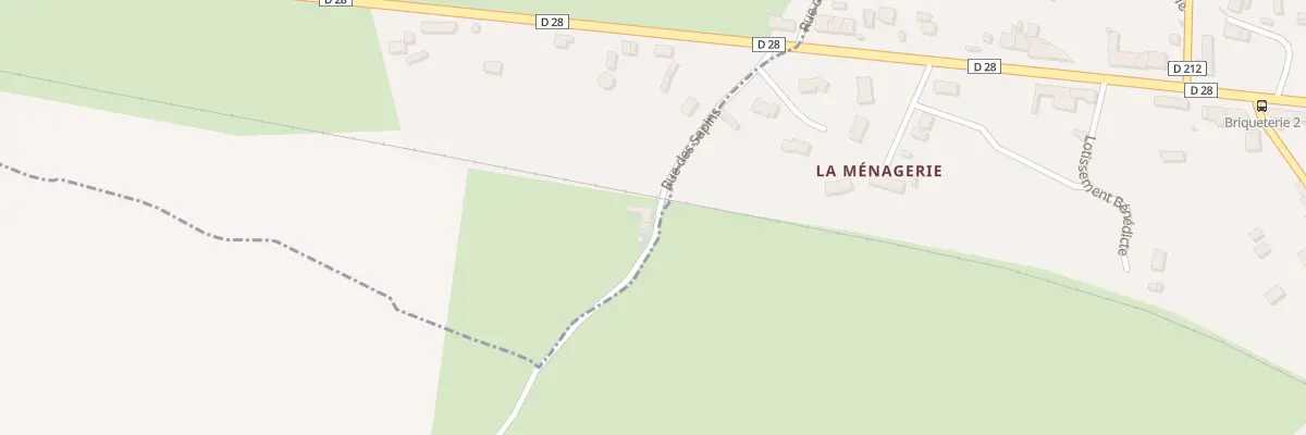 Plan du 3 Rue des Sapins à Saint-Loup-du-Dorat