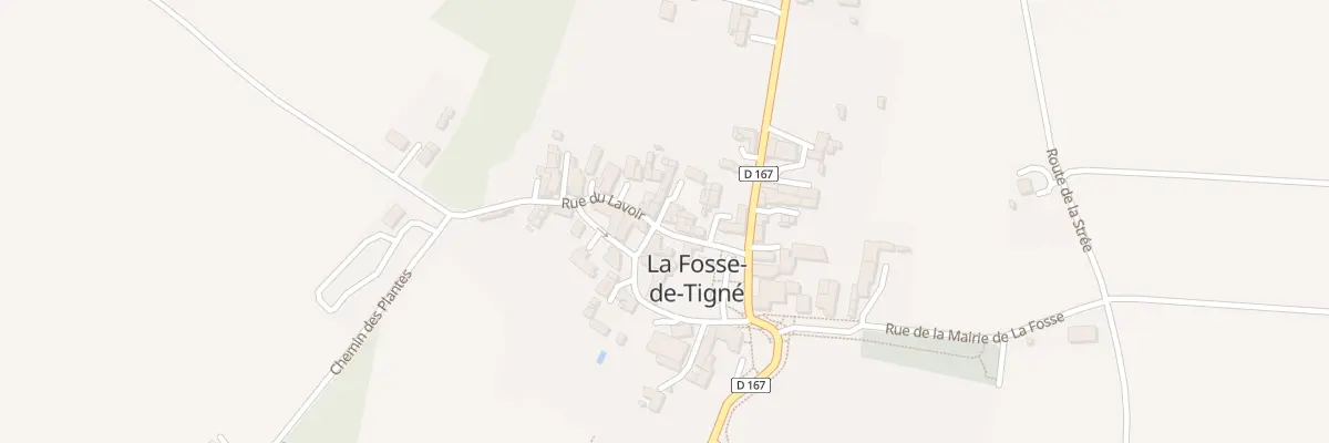 Plan du 62 Rue du Lavoir La Fosse de T à Lys-Haut-Layon