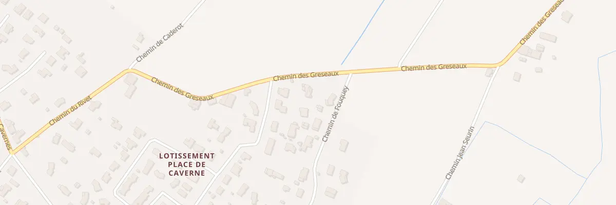 Plan du 25B Che des Greseaux à Saint-Loubès