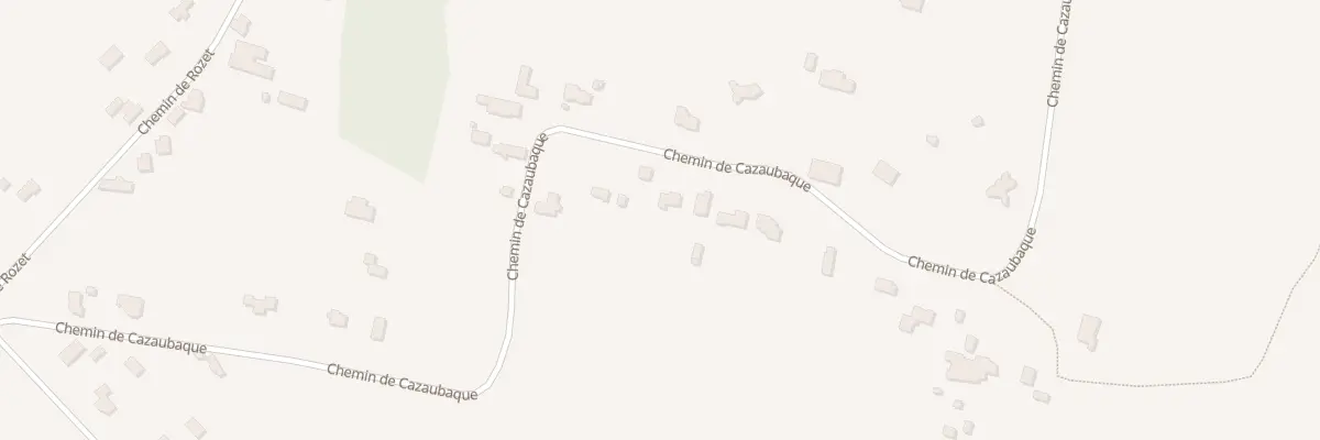 Plan du 48 Che de Cazaubaque à Lignan-de-Bordeaux
