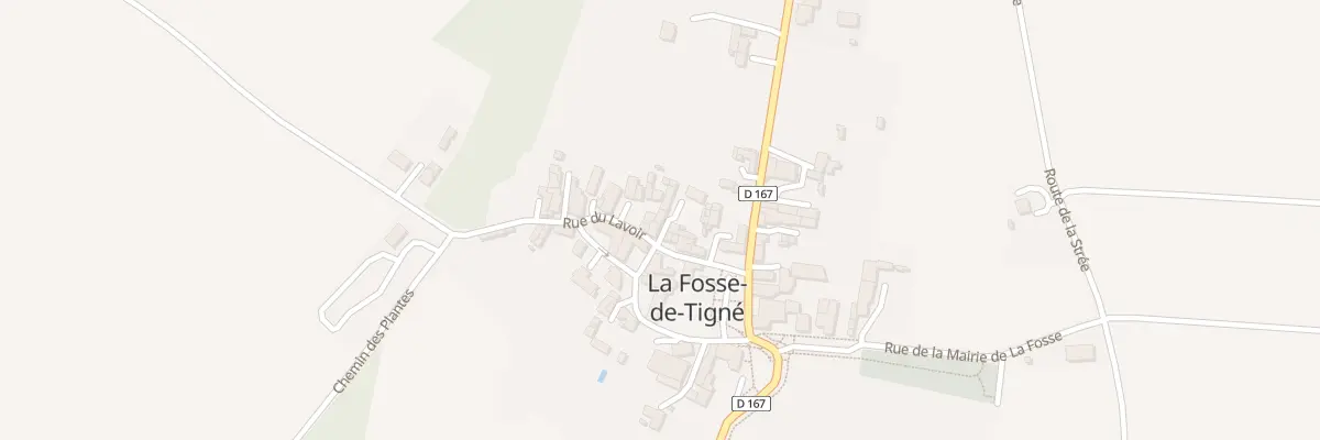 Plan du 72 Rue du Lavoir La Fosse de T à Lys-Haut-Layon