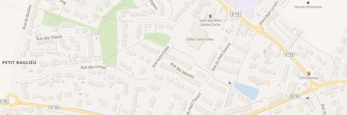 Plan du 3 Rue des Merises au Plessis-Grammoire